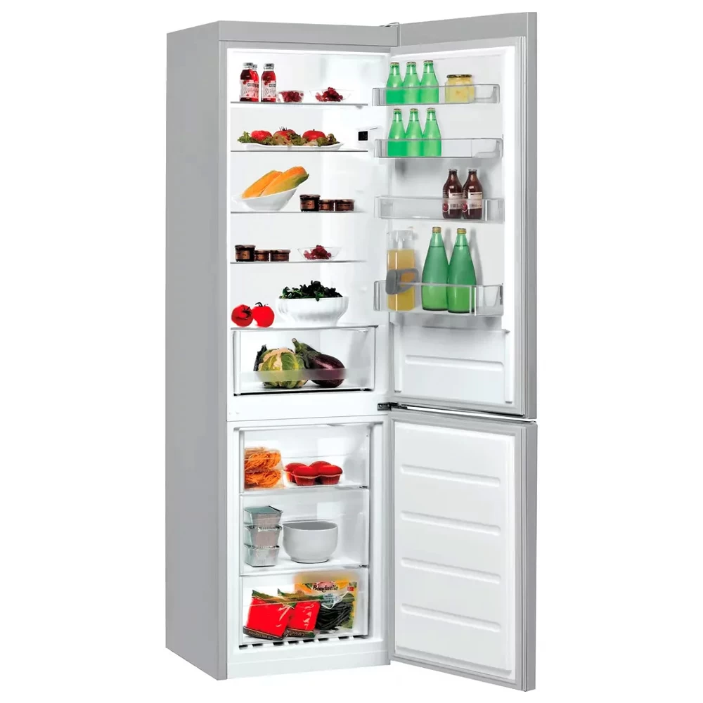 Холодильник двухдверный Indesit LI9S2ES / 372 л / 201.3 см / A+ / Серый photo 2