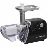 Tocator de carne Kitchen Kraft K1800+HL9Set, 1.2 kg/min, 1800 W, Negru 