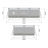 Piscina carcas dreptunghi Avenli Swimming Pool thumbnav 3