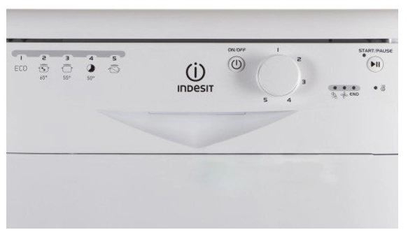 Masina de spalat vase Indesit DSR 15B1 EU Alb /10 Seturi /Ingusta photo 2