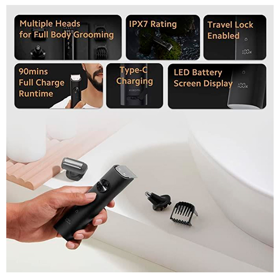 Триммер для лица Xiaomi Grooming Kit Pro photo 7