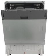 Mas. de spalat vase incorporabila Hotpoint - Ariston LTB 6B019 C EU, 6 programe, 59.5 cm, A+, Alb 