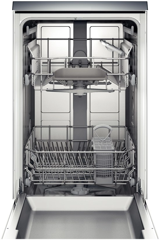 Посудомоечная машина  Bosch SPS50E02EU Белый /9 Комплектов /Узкая photo 2