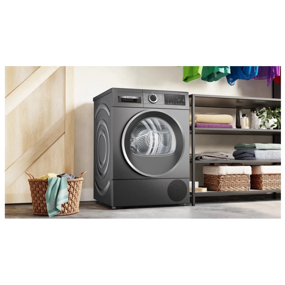 Сушильная машина Bosch WQG235DREU / 8 кг / B / Серый photo 5