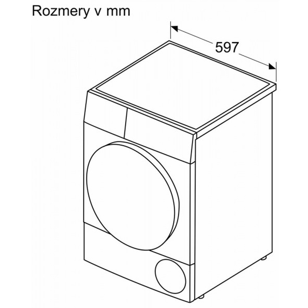 Masina de uscat rufe Bosch WQG235DREU / 8 kg / B / Gri photo 6