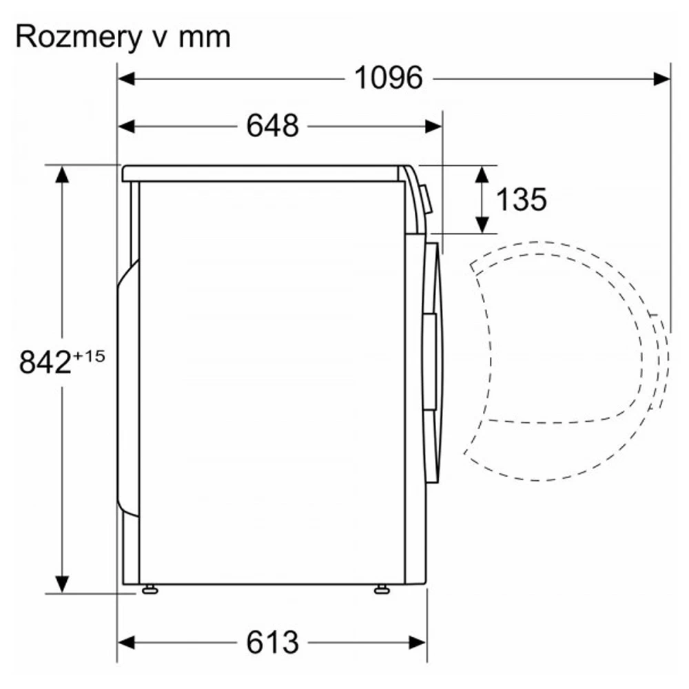 Сушильная машина Bosch WQG235DREU / 8 кг / B / Серый photo 7