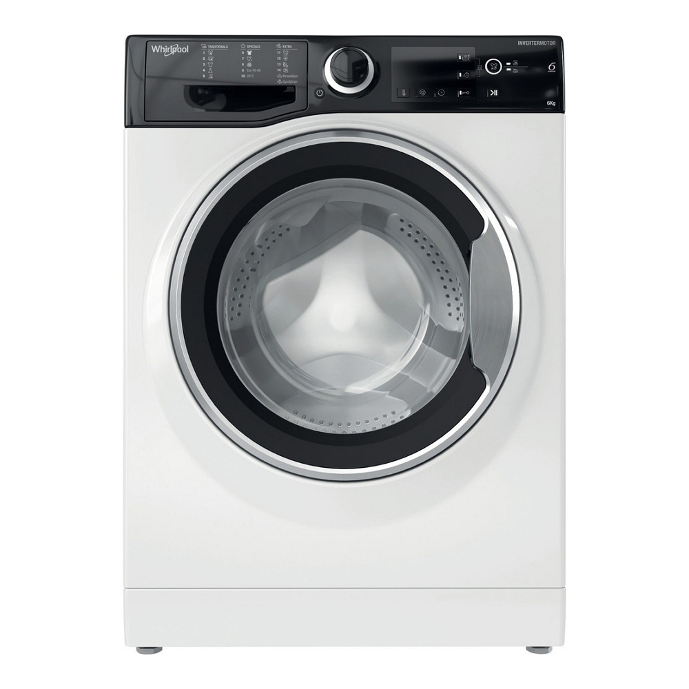 Стиральная машина Whirlpool WRBSB6249SEU 6 кг / 1200 об/мин / C / Белый photo 1 Стиральная машина Whirlpool WRBSB6249SEU 6 кг / 1200 об/мин / C / Белый photo 1