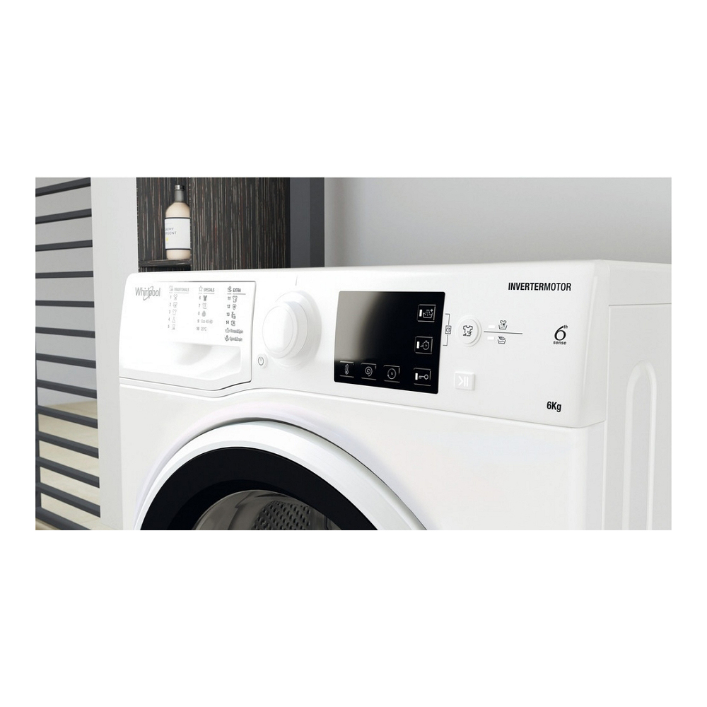 Masina de spalat Whirlpool WRBSB6249WEU 6 kg / 1200 rot/min / C / Alb photo 4