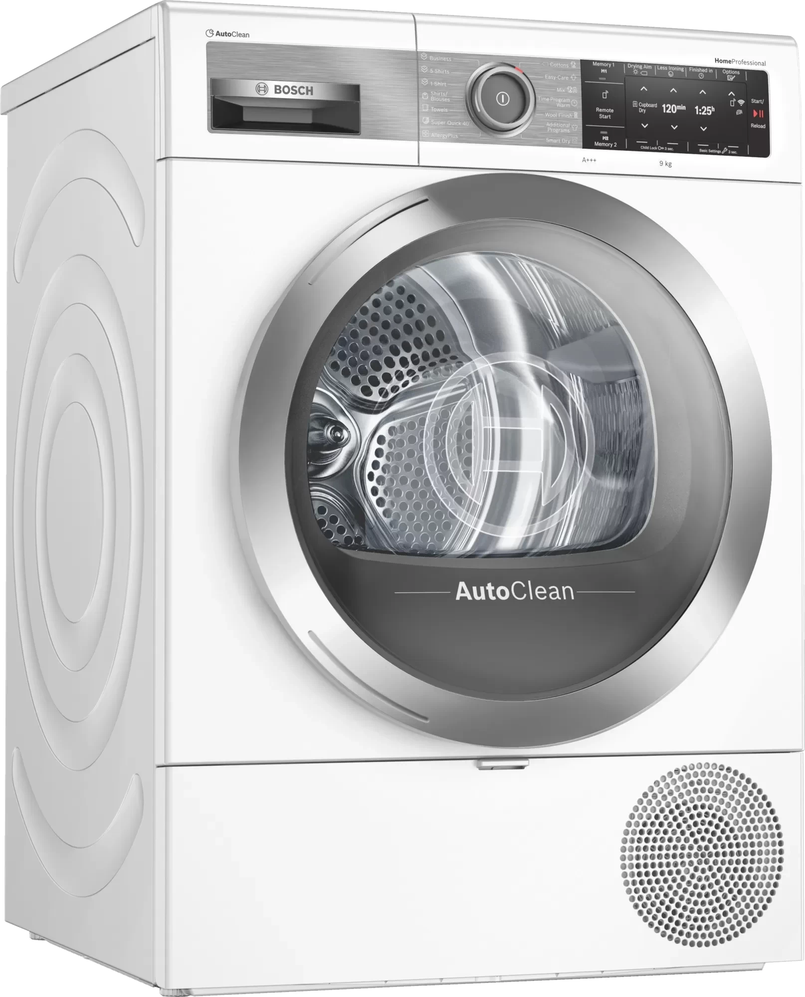 Сушильная машина Bosch WTX87EH0EU / 9 кг / A+++ / Белый photo 1