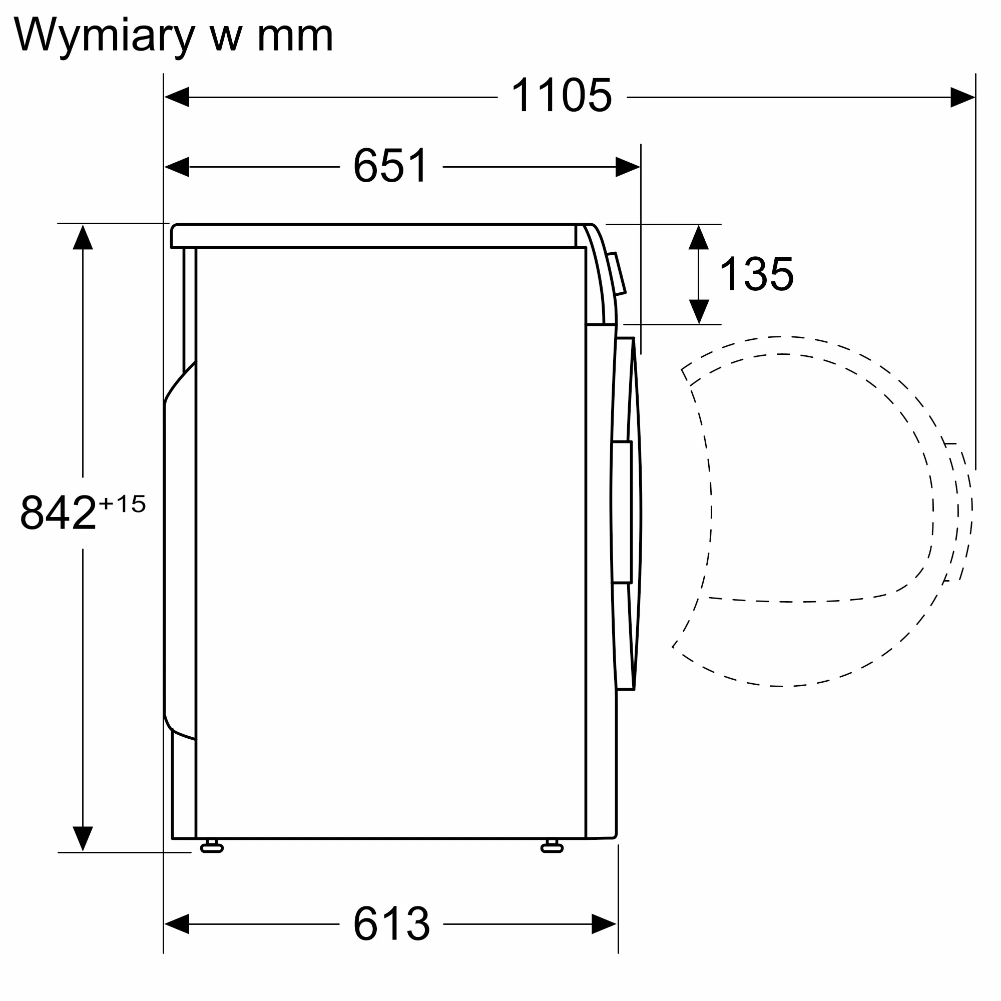 Сушильная машина Bosch WTX87EH0EU / 9 кг / A+++ / Белый photo 3