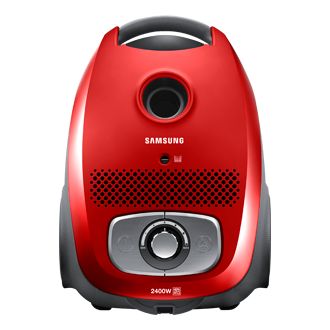 Пылесос с мешком Samsung VC24BVNJGRLEV / 2400Вт / Красный photo 1 Пылесос с мешком Samsung VC24BVNJGRLEV / 2400Вт / Красный photo 1