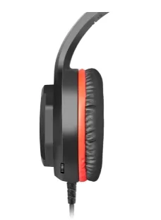 Наушники Defender Apex Черный с красным Проводные / Игровой / Черный с красным photo 7