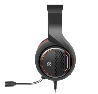 Наушники Defender Apex Черный с красным Проводные / Игровой / Черный с красным photo 8