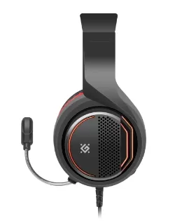 Наушники Defender Apex Черный с красным Проводные / Игровой / Черный с красным photo 9
