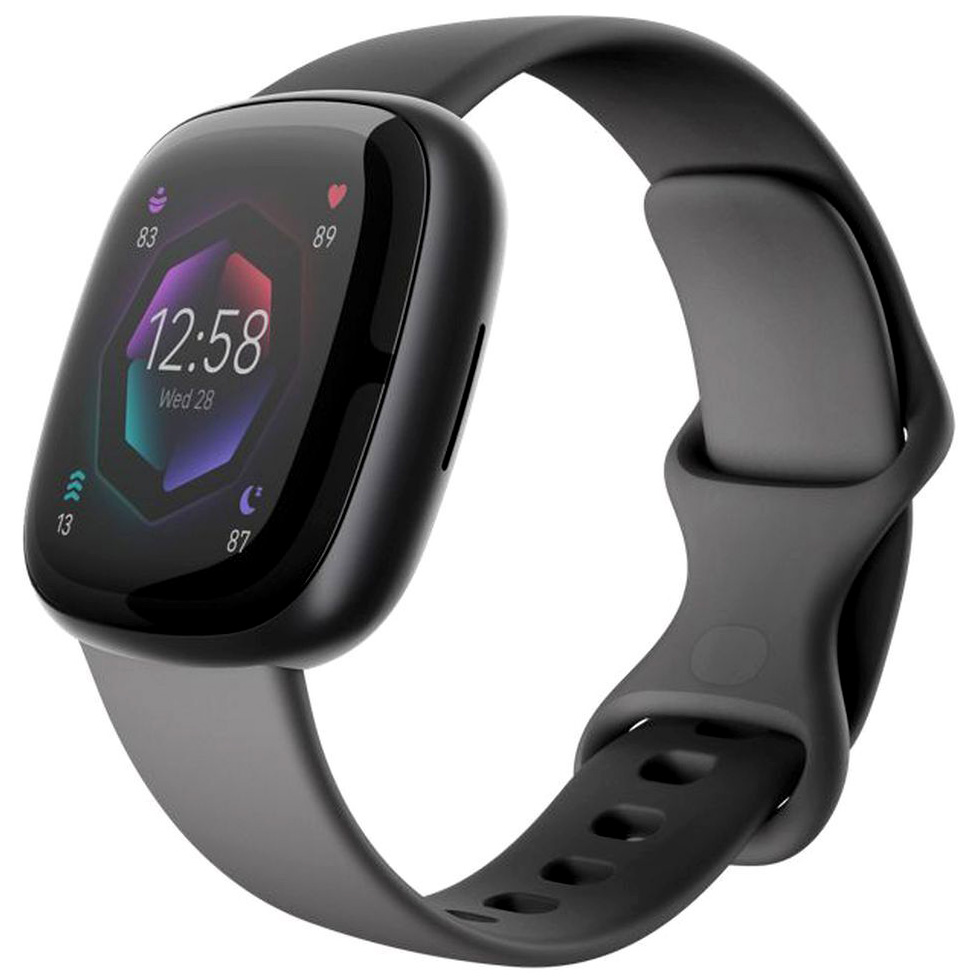 Bratara fitness Fitbit Sense 2 Negru / 1.69 inch  photo 3