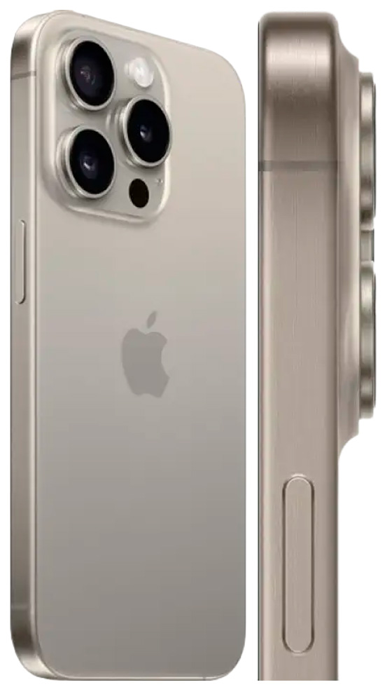 Smartphone Apple iPhone 15 Pro / 6.1'' / 8 GB / 1 TB / Natural Titanium photo 2
