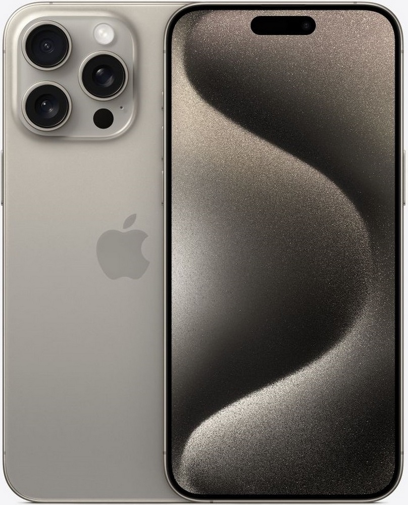 Smartphone Apple iPhone 15 Pro Max / 6.7'' / 8 GB / 256 GB / Natural Titanium photo 1 Smartphone Apple iPhone 15 Pro Max / 6.7'' / 8 GB / 256 GB / Natural Titanium photo 1