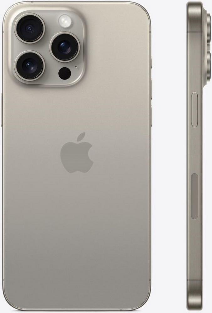Smartphone Apple iPhone 15 Pro Max / 6.7'' / 8 GB / 256 GB / Natural Titanium photo 3