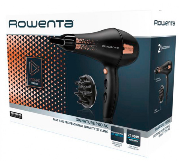 Фен Rowenta CV7819F0 2100W Черный photo 3