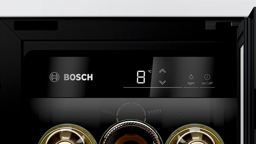 Винный холодильник Bosch KUW20VHF0 / 21 бутылка / 81.8 см / F / Черный photo 2