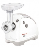 Tocator carne cu cilindru rotativ Moulinex ME626TXF2, 2.6 kg/min, 2000 W, Alb 