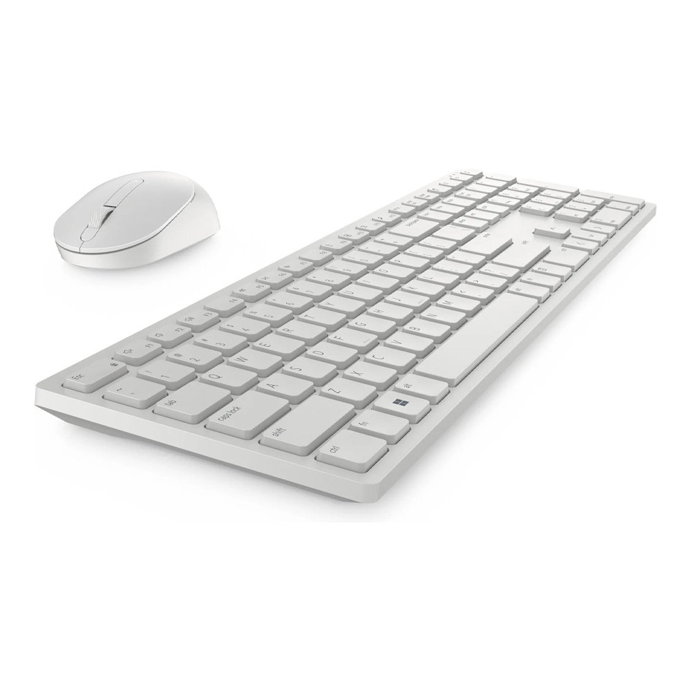 Клавиатура + мышь беспроводная Dell 580-AKFB KM5221W, White photo 2