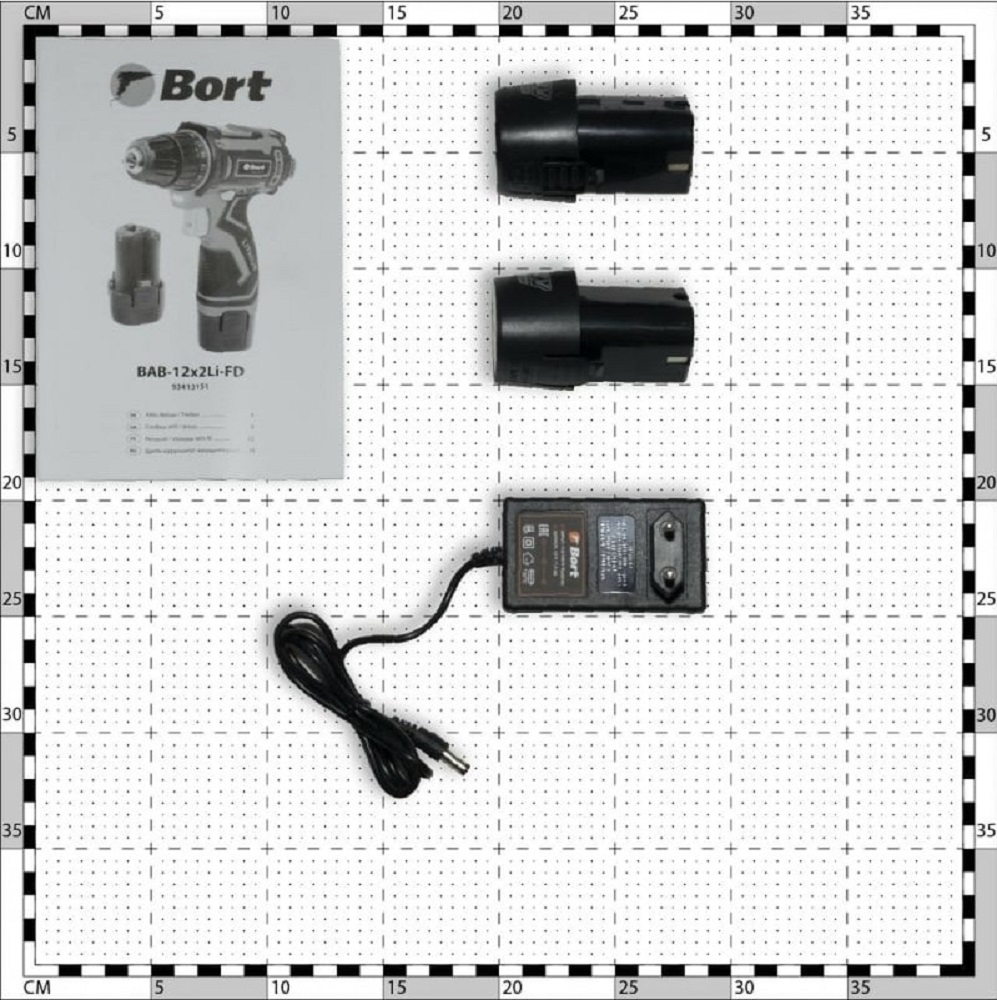 Masina de gaurit si insurubat  cu acumulator Bort BAB12x2LiFD+Acumulator suplimentar photo 5