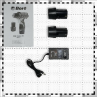 Masina de gaurit si insurubat  cu acumulator Bort BAB12x2LiFD+Acumulator suplimentar thumbnav 5