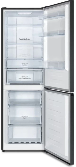 Frigider cu doua usi Hisense RB390N4BFE / 304 l / 186 cm / E / Negru photo 2
