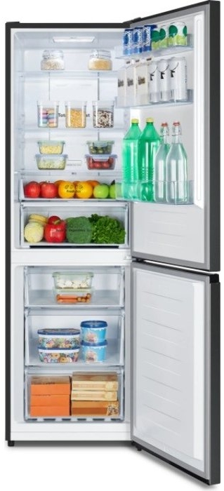 Frigider cu doua usi Hisense RB390N4BFE / 304 l / 186 cm / E / Negru photo 3