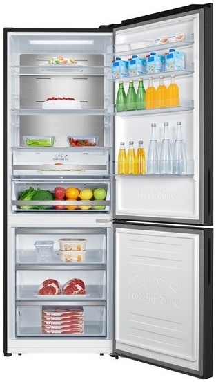 Холодильник двухдверный Hisense RB645N4BFE / 495 л / 200 см / E / Черный photo 4