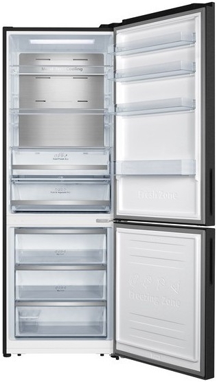 Холодильник двухдверный Hisense RB645N4BFE / 495 л / 200 см / E / Черный photo 5