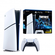 Игровая приставка Sony PlayStation 5 Slim Digital Edition White + Fortnite Cobalt Star thumbnav 1