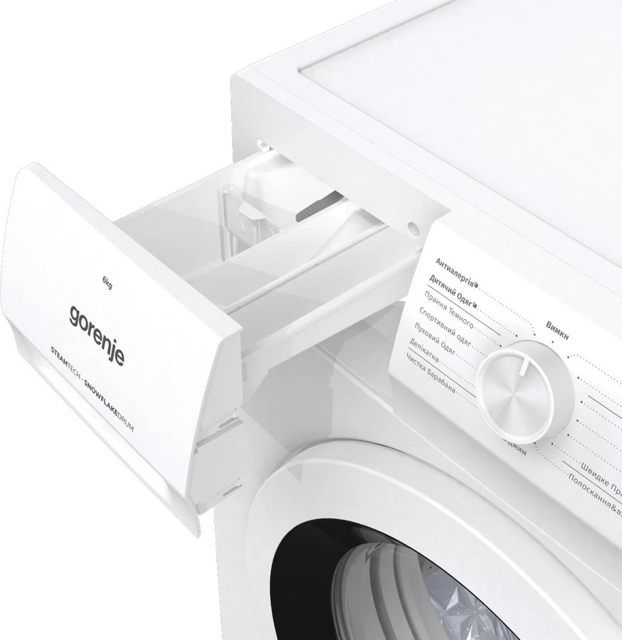 Masina de spalat Gorenje WHE60SFS 6 kg / 1000 rot/min / A / Alb photo 7