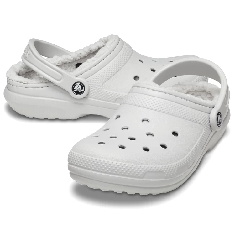 Шлепанцы Crocs Classic Lined Clog / Мужской / 48-49 / Серый photo 4