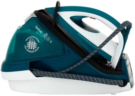 Утюг с парогенератором Tefal GV9070, 2400 Вт, 180 г/мин и более г/мин, 1600 мл, Зеленый/Белый  
