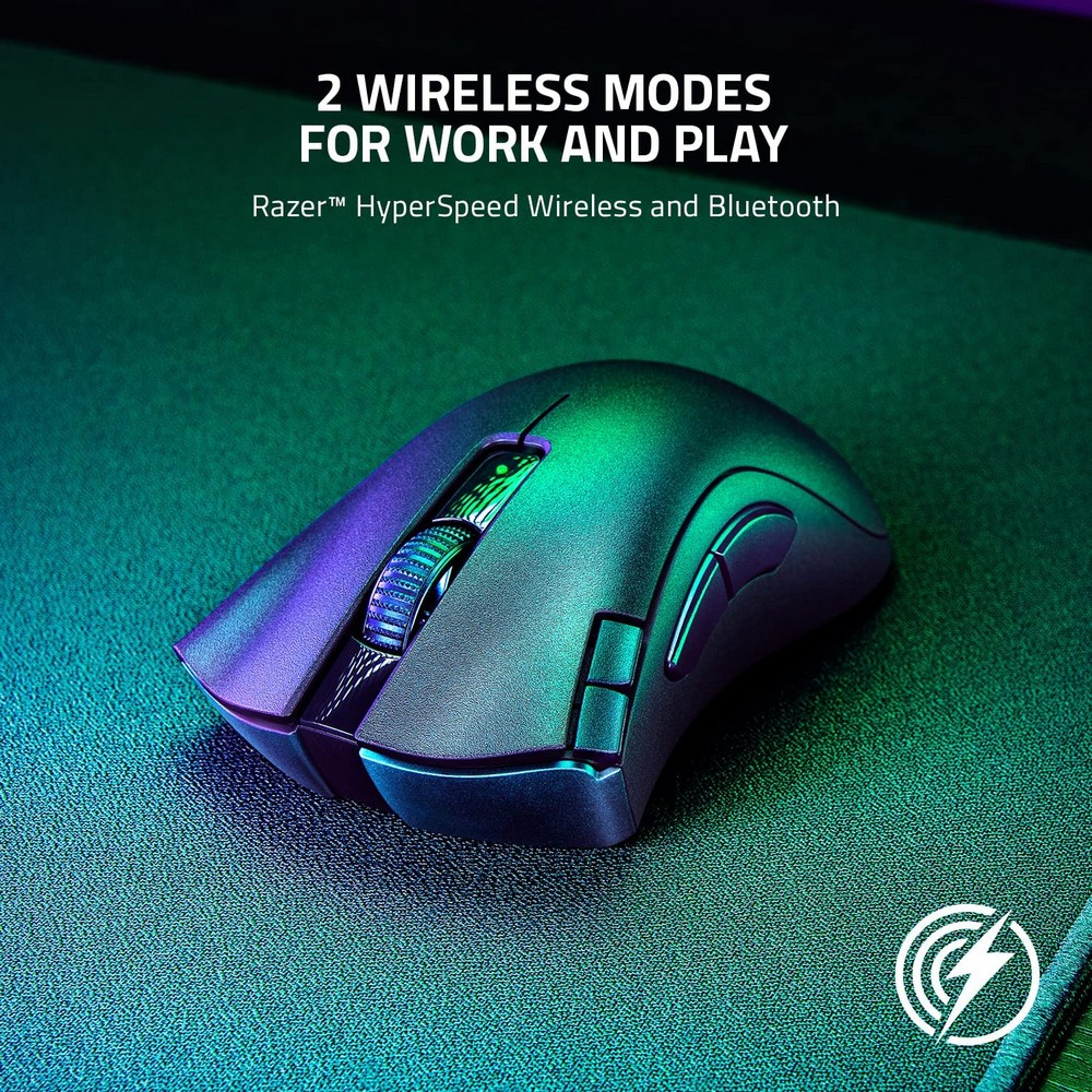 Беспроводная мышь Razer DeathAdder V2 X HyperSpeed Черный / Оптическая / Черный photo 3