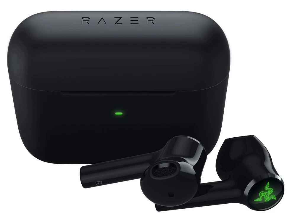 Наушники Razer Hammerhead X Черный Беспроводные / Игровой / Черный photo 1