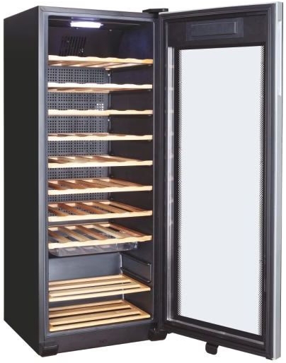Винный холодильник Haier WS50GA / 50 бутылок / 127 см / G / Черный photo 6
