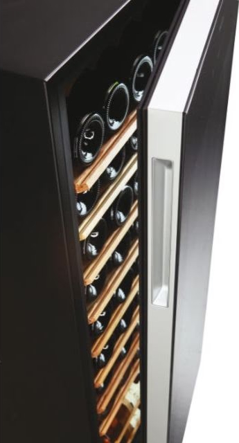 Винный холодильник Haier WS50GA / 50 бутылок / 127 см / G / Черный photo 8