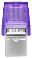 USB Flash Kingston Data Travel microDuo3C 256Gb Purple thumbnav 1