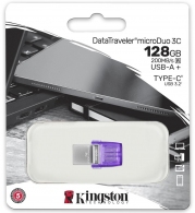 USB Flash Kingston DataTraveler microDuo 3C cu USB-C si USB-A thumbnav 3