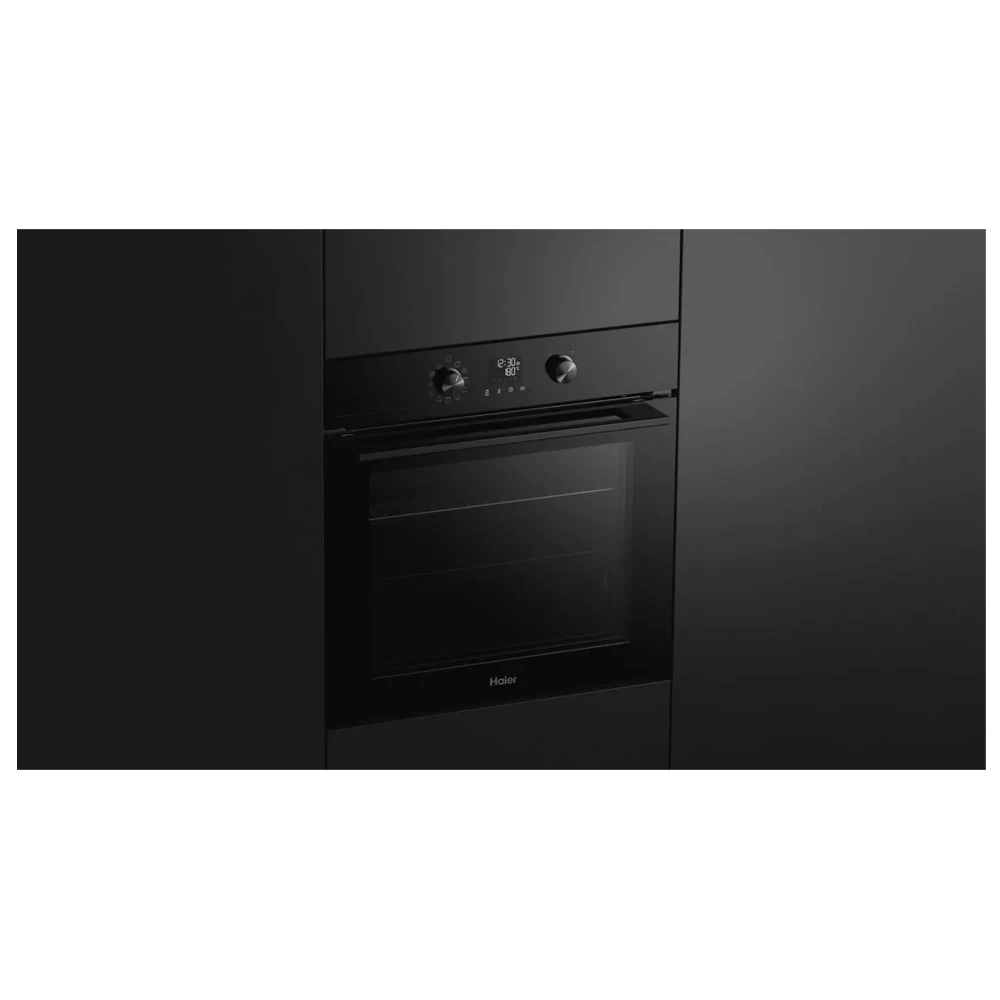 Cuptor electric incorporabil Haier HOQ-K4AAN3GB / 72 l. / A+ / Negru photo 7