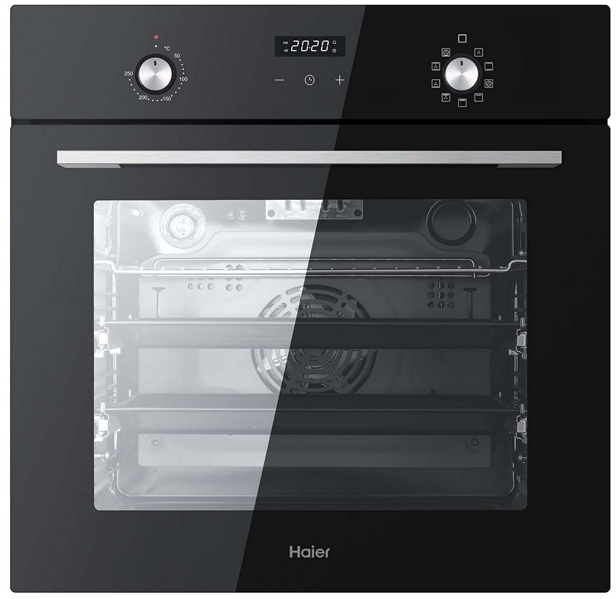 Cuptor electric incorporabil Haier HOXP09CGB / 76 l. / A / Negru photo 1