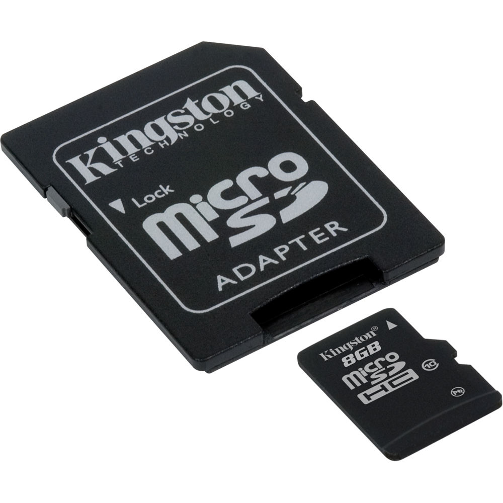 Card de mem-e MicroSD Kingston 8CB micro SDHC Class10 photo 2