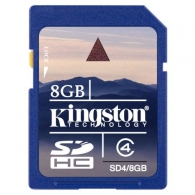 Card de mem-e MicroSD Kingston 8GB microSDHC Class4 thumbnav 1