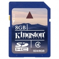 Card de mem-e MicroSD Kingston 8GB microSDHC Class4 