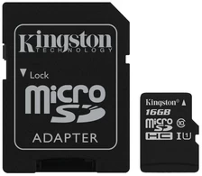 Card de mem-e MicroSD Kingston MicroSDHC Canvas Select 