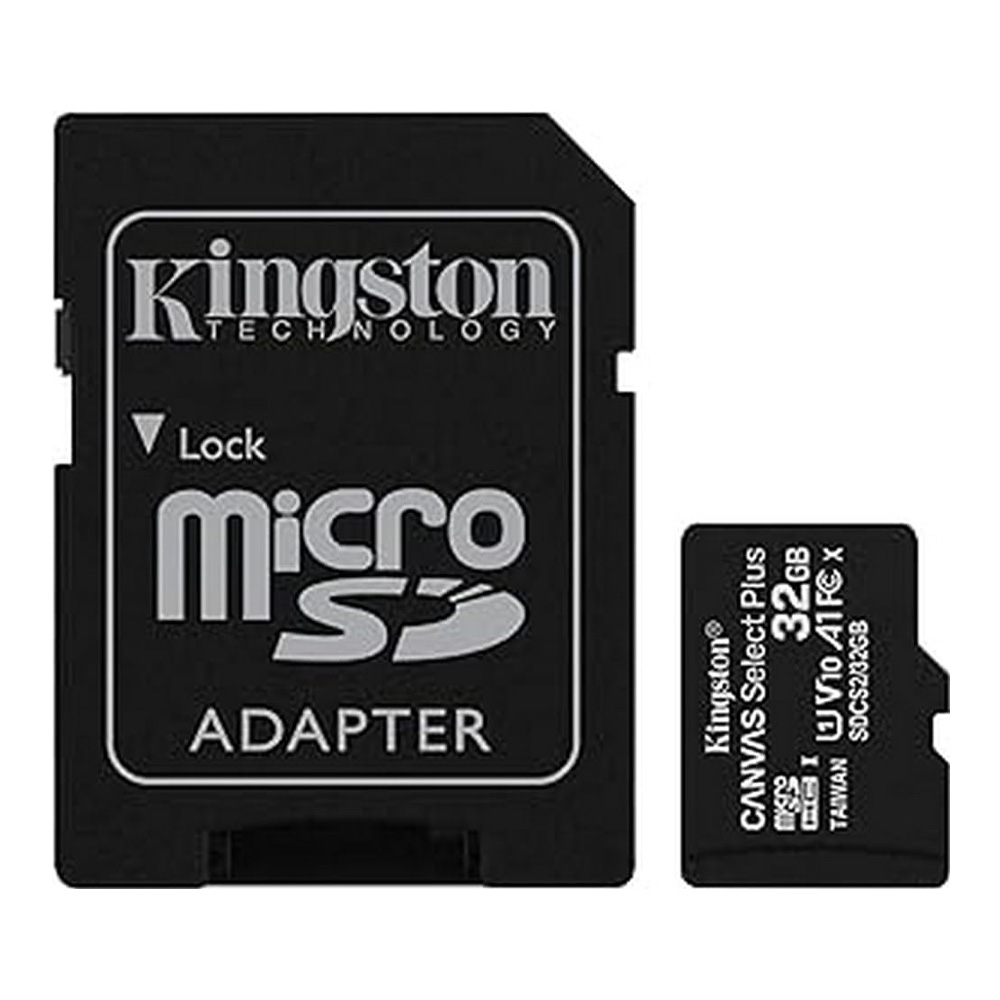 Card de memorie MicroSD+SD adapter Kingston 32GB CL10 SDCS2 photo 1