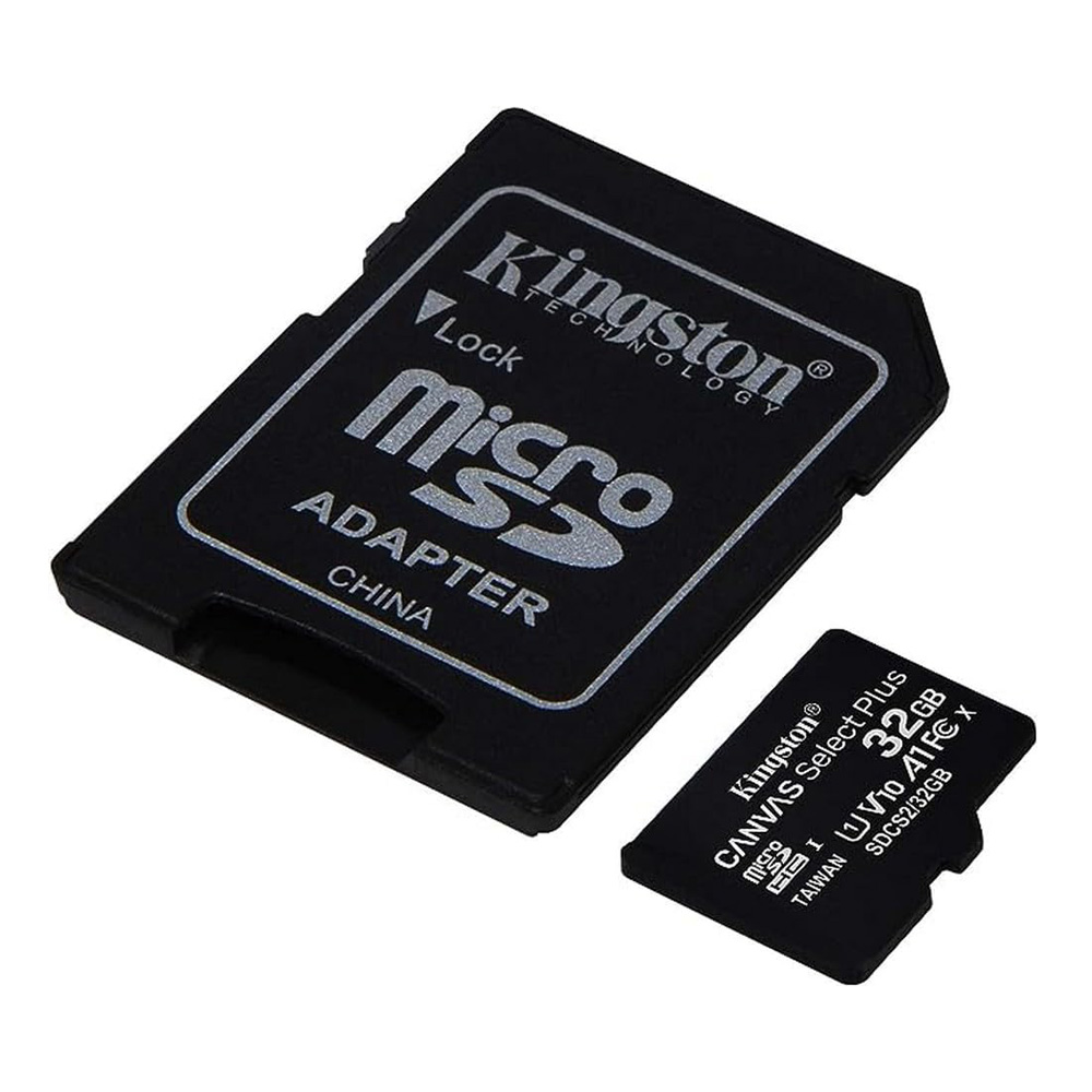 Card de memorie MicroSD+SD adapter Kingston 32GB CL10 SDCS2 photo 2